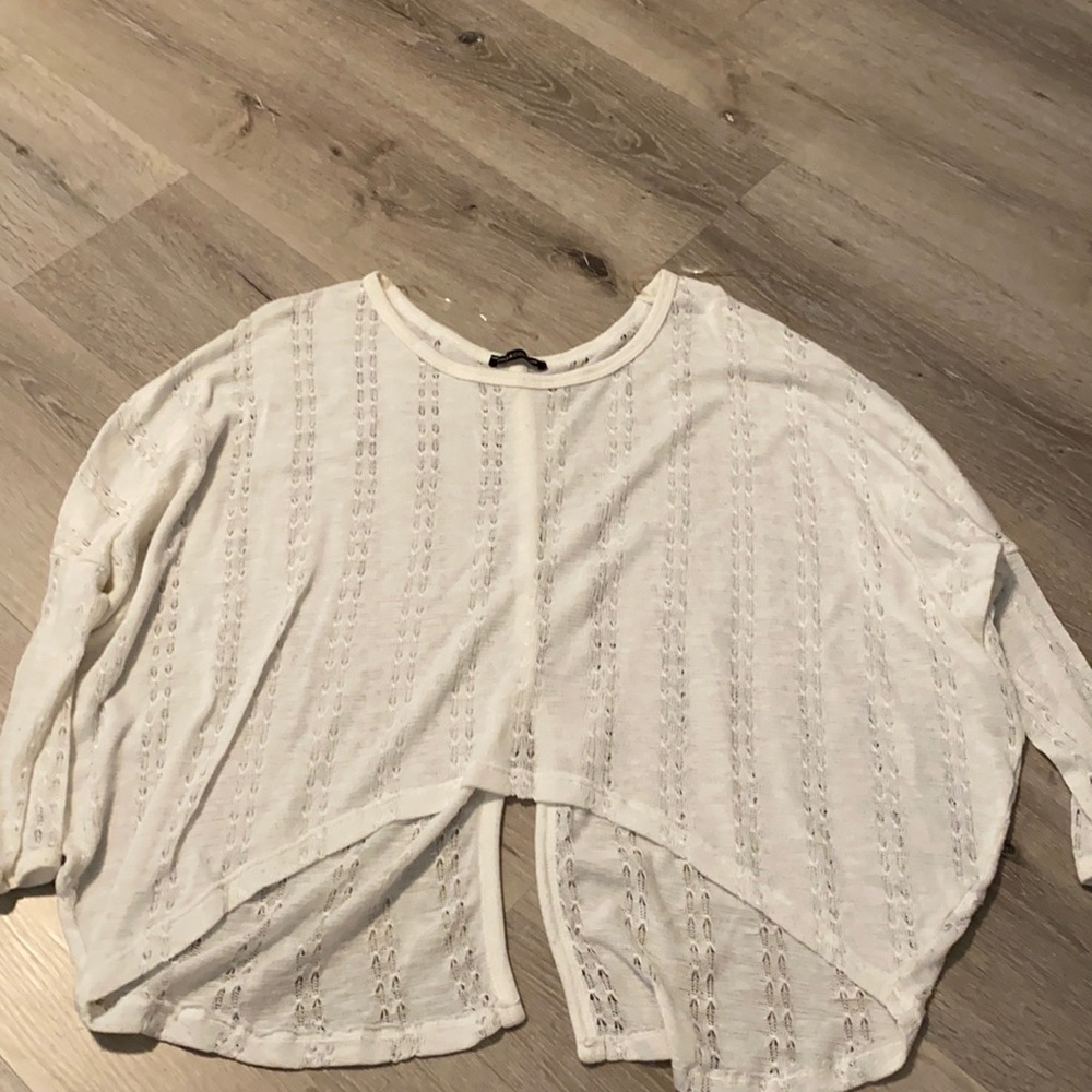 See—through long sleeve